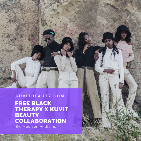 Free Black Therapy X Kuvit Beauty Collaboration